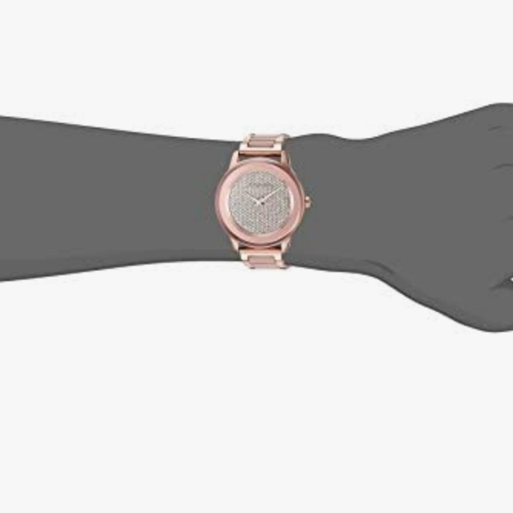 Michael Kors Kinley Rosegold & Rose Acetate Watch